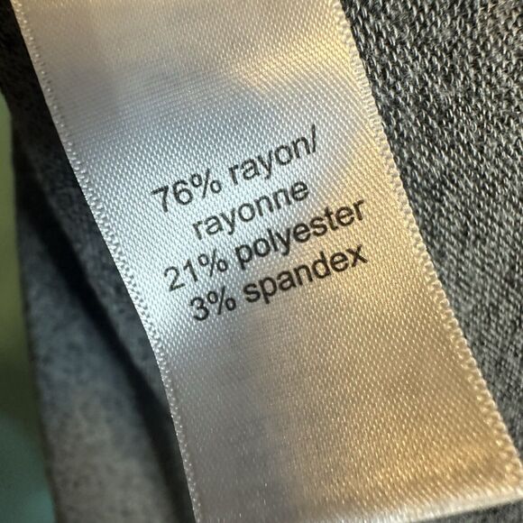 Maurices Gray and Striped Long Sleeve Top - Picture 6 of 6